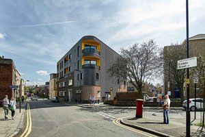 CGI View of Elsdale Street Surgery.
